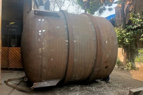 Fabrication of Reloader Tank for Cement Carrier vessel. (2)