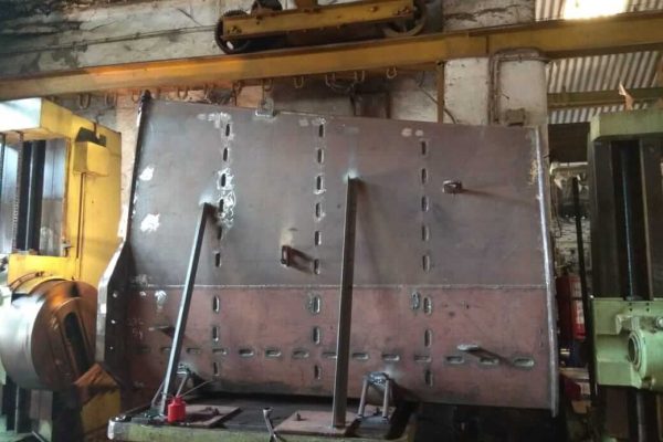 Fabrication of Rudder Blade and Machning of Palm Plate (1)