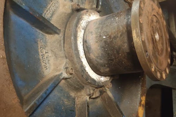 Shaft Generator Rotor Replcement Works 2