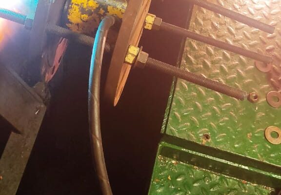 Shaft Generator Rotor Replcement Works 7