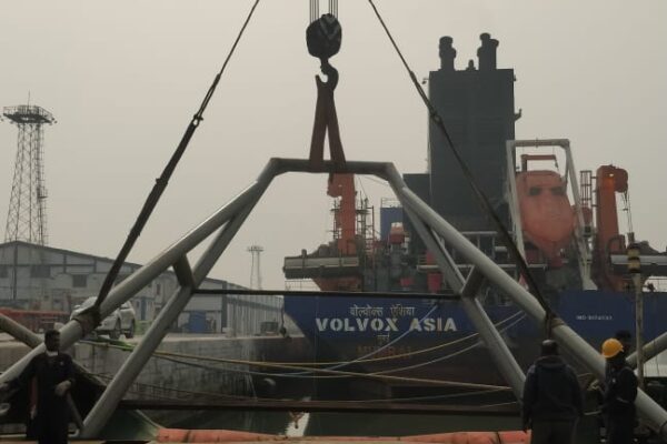 Fabrication & Installation of A Frame (40 Ton SWL) for OSV Vessel