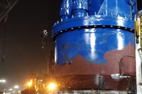 Installation of 10 Ton Capacity Crane on 5 Ton Capacity Pedestal
