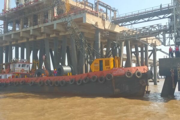 Installation of Fender at PLL, Dahej, Gujarat, India (2)