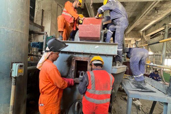 Replacement of Bucket Elevator Chain System t oBelt System at BCCI