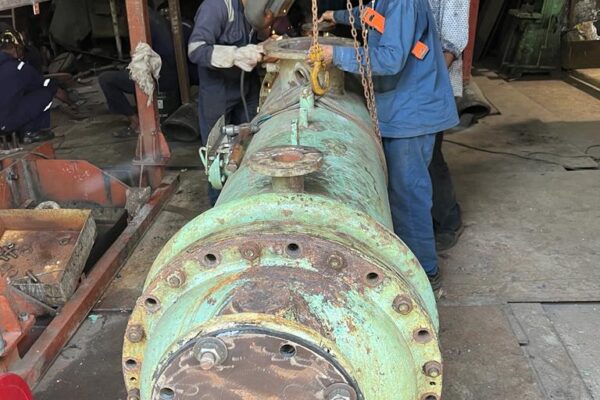 Retubing of Atmohpare Condenser